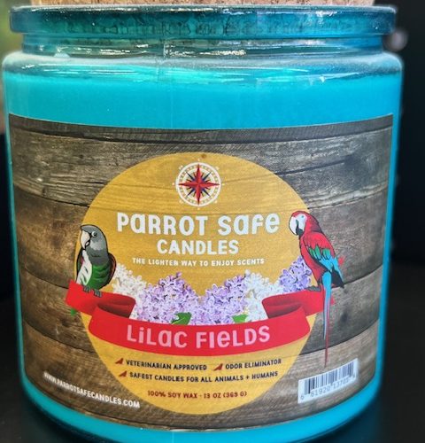 Parrot Safe Candles-Lilac Fields