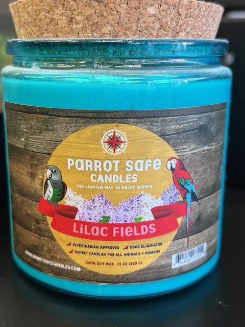 Parrot Safe Candles-Lilac Fields