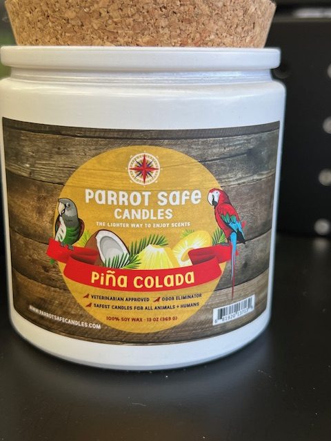 Parrot Safe Candles-Pina Colada