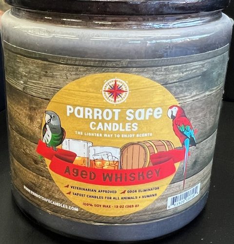 Parrot Safe Candles-Aged Whiskey
