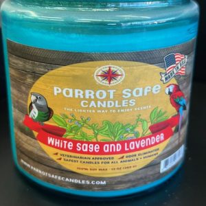 Parrot Safe Candles-White Sage and Lavender