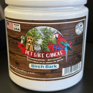 Parrot Safe Candles-Birch Bark