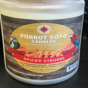 Parrot Safe Candles-Spiced Strudel