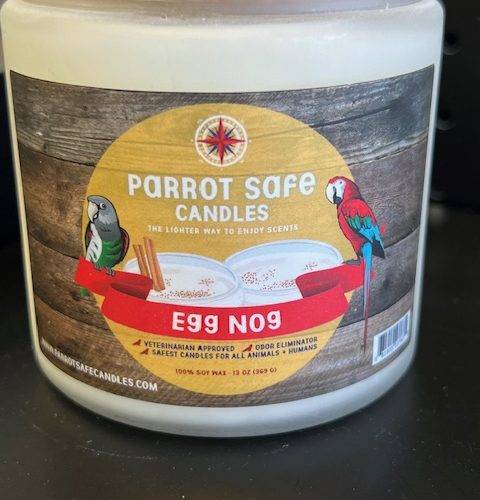 Parrot Safe Candles-EggNog