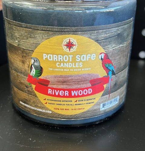 Parrot Safe Candles-River Wood