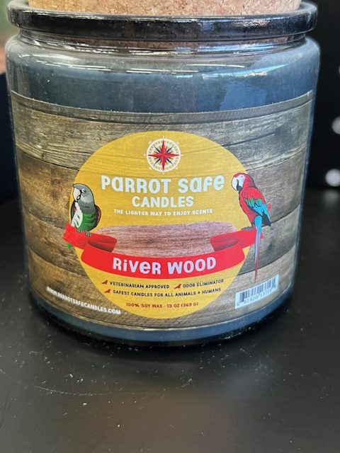 Parrot Safe Candles-River Wood