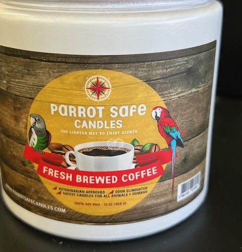 Parrot Safe Candles-Fresh Brewed Coffee