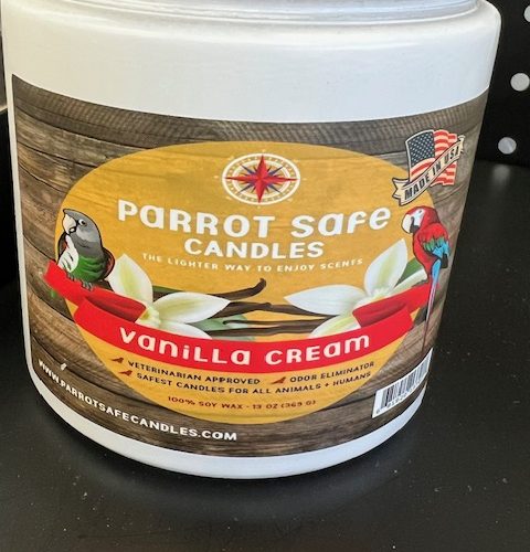 Parrot Safe Candles-Vanilla Cream