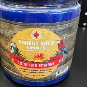 Parrot Safe Candles-Campfire Embers