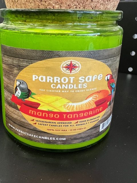 Parrot Safe Candles-Mango Tangerine